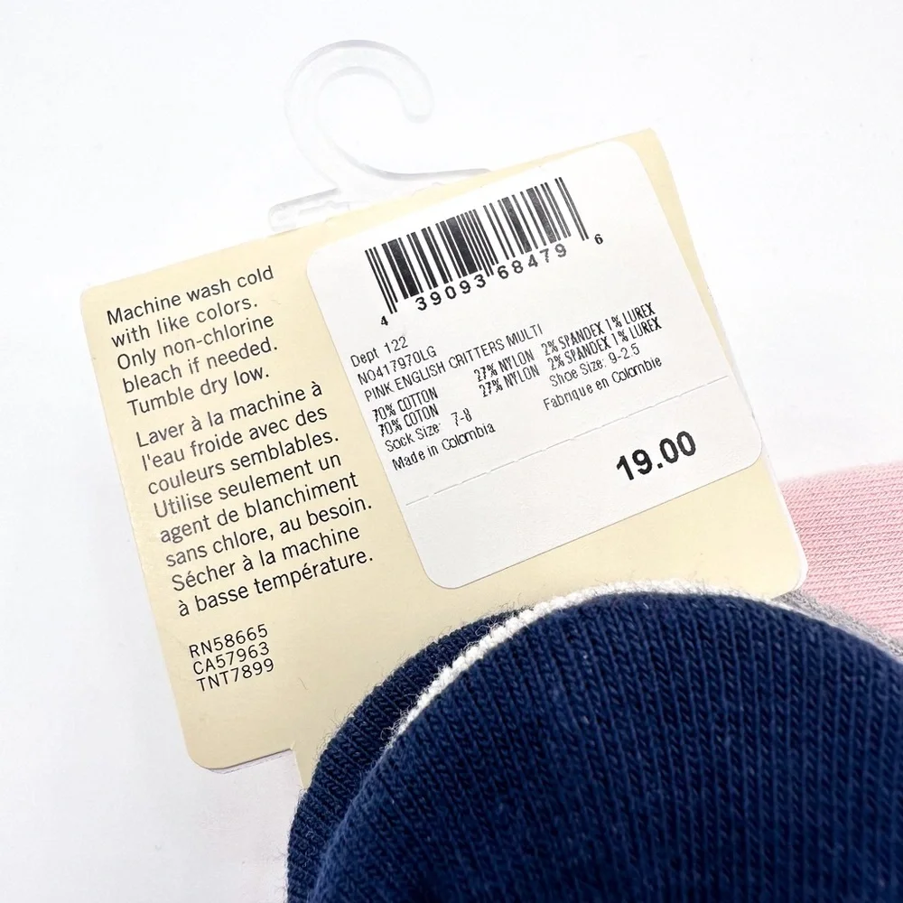 Tucker & Tate 6 Pairs of Girls Socks